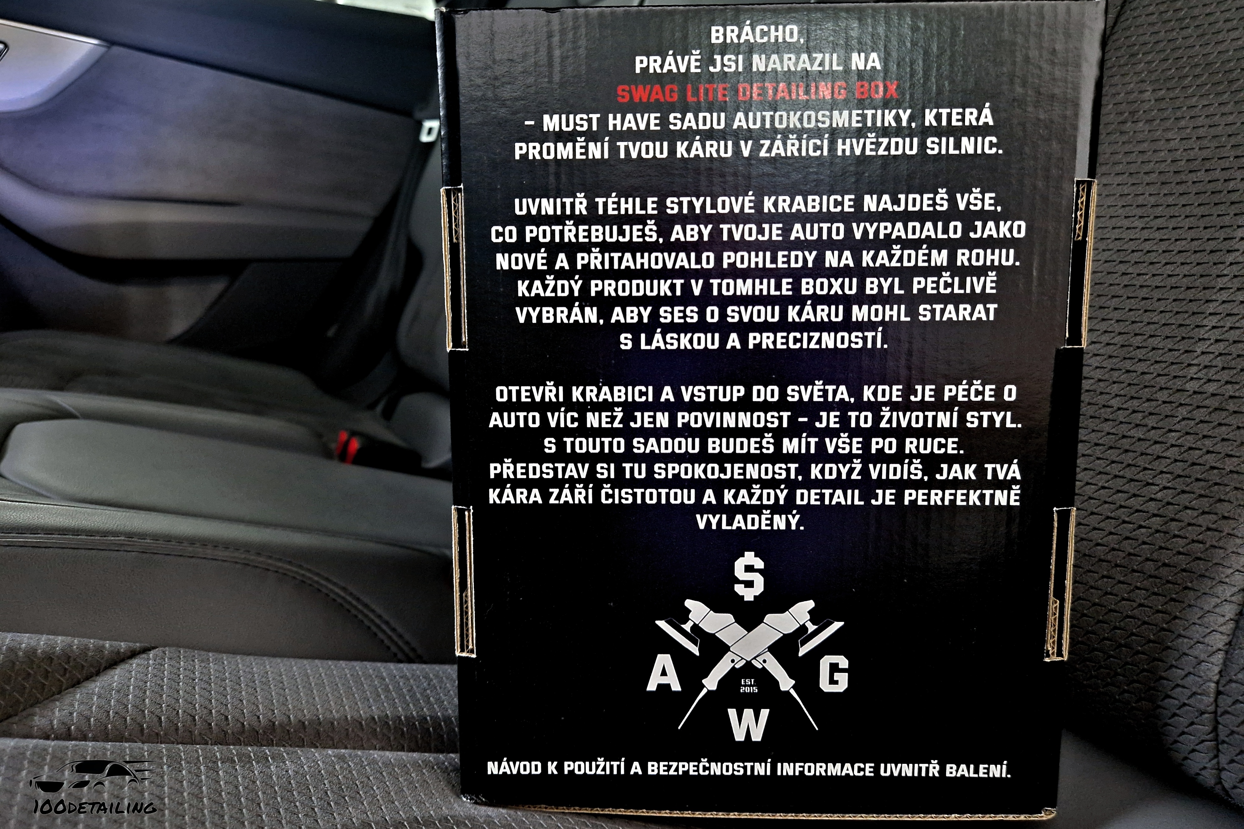 SWAG Lite Detailing Box Interior - Sada autokosmetiky na interiér